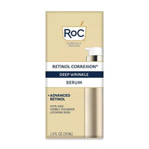 RoC Retinol Correxion Deep Wrinkle Serum, Paraben-Free, 1 fl oz - £15.42 GBP