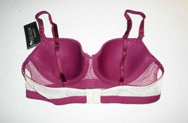 Heidi Klum Intimates Creole Pink / Magenta Purple Leise Balconette Bra NWT - $12.99