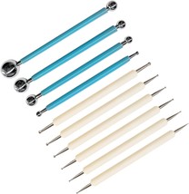 10Pcs Dotting Tools Ball End Dot Art Tools for Rock Painting Pottery Clay  - $274.59 MXN