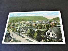 Looking towards Narrows- Cumberland, Maryland -1935, Ben Franklin -Postcard. - $12.47