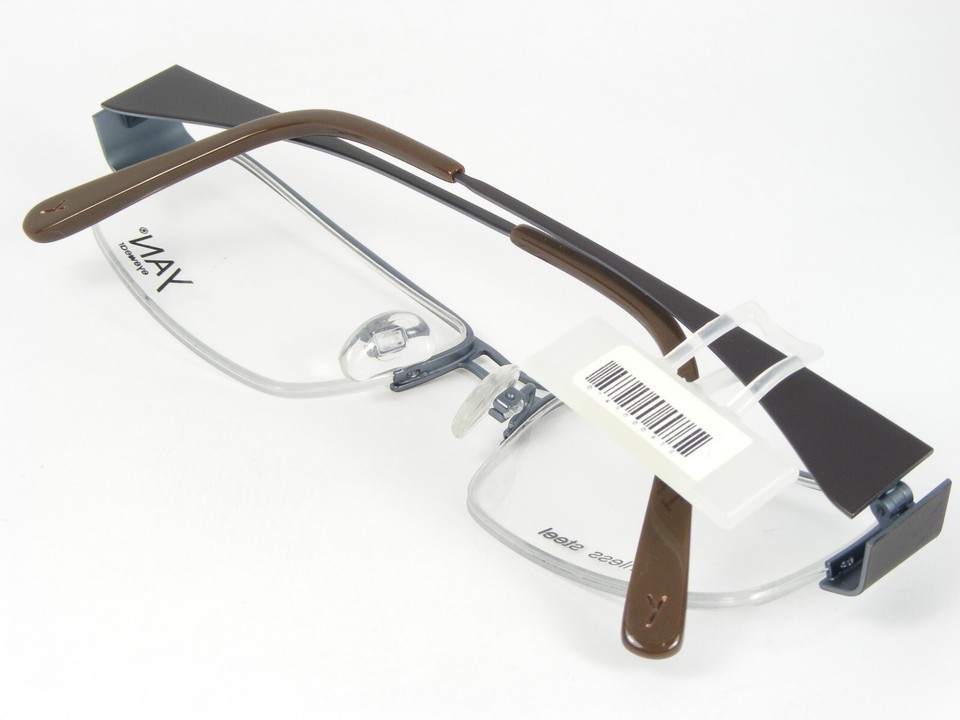 YAN by BoDe 6225 64 MAUVE BROWN EYEGLASSES GLASSES FRAME 52-19-140mm Germany Item image 5