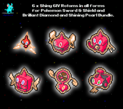 ✨ 6IV Shiny Rotom all forms ✨ Pokemon Brilliant Diamond &amp; Shining Pearl + SWSH - £5.11 GBP