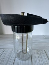Rainbow Vacuum Cleaner attachment R-2522 Cleaner Sprayer w/ Glass Jar - £22.08 GBP