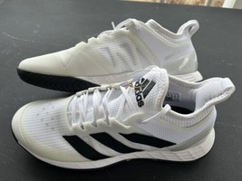 NEW Adidas Adizero Ubersonic 4 Clay Court Tennis Shoes Men Sz 10 White/Black - £78.77 GBP