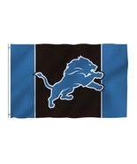 For Detroit Lions Football Fans 3x5 ft Mascot Flag Gift Banner - $14.85