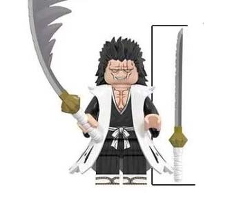 Minifigure Zaraki Kenpachi Cartoon Tv Show Anime Bleach Toys Gift - $6.91