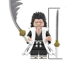 Minifigure Zaraki Kenpachi Cartoon Tv Show Anime Bleach Toys Gift - £5.24 GBP