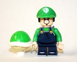 Minifigure Custom Young Luigi The Super Mario Bros TV Show - £5.10 GBP
