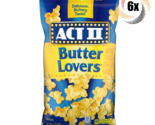 6x Bags | Act II Butter Lovers Flavor Popcorn | Delicious Buttery Taste ... - £16.68 GBP