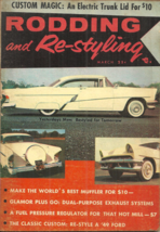 Rodding And RE-STYLING - March 1957 - 1937 Hudson Terraplane, 1956 Mercury More! - £4.68 GBP