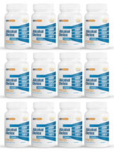 12 Pack Desintoxicación de alcohol, alivio de resaca y sobriedad-60 Capsulas x12 - £253.22 GBP