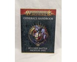 Warhammer Age Of Sigmar Generals Handbook Pitched Battles Profiles 2021 - $17.81