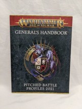Warhammer Age Of Sigmar Generals Handbook Pitched Battles Profiles 2021 - £13.91 GBP