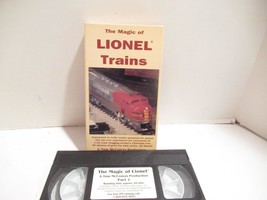 VHS TAPE - THE MAGIC OF LIONEL TRAINS- TM PRODUCTION - LN - 50 MINUTES -... - £3.65 GBP