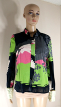 Custo Barcelona Art to Wear Button Front Shirt Long Sleeve Womens Size 4 *** - £47.55 GBP