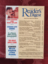READERS DIGEST October 1990 Charles Kuralt Barbara Bush Sharks Dave Dravecky - £8.49 GBP