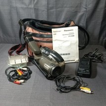 Panasonic VHS-C Camcorder PV-D300 w/ AC Adapter Charger &amp; VHS-C Transfer... - $59.95