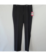 Vince Camuto Womens Size 8 Pants Black Stretch Dressy Straight Midrise T... - £20.33 GBP