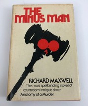 The Minus Man by Richard Maxwell 1975 HB DJ First Edition - $37.02