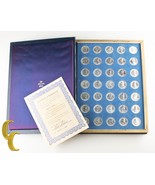 Franklin Mint Sterling Silver Commemorative President Medal Set 1968 w/ CoA - $720.37