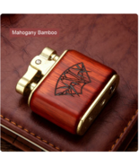 Lighter Retro Nostalgic Old-fashioned Lighter Solid Wood Lighter - $27.51 CAD