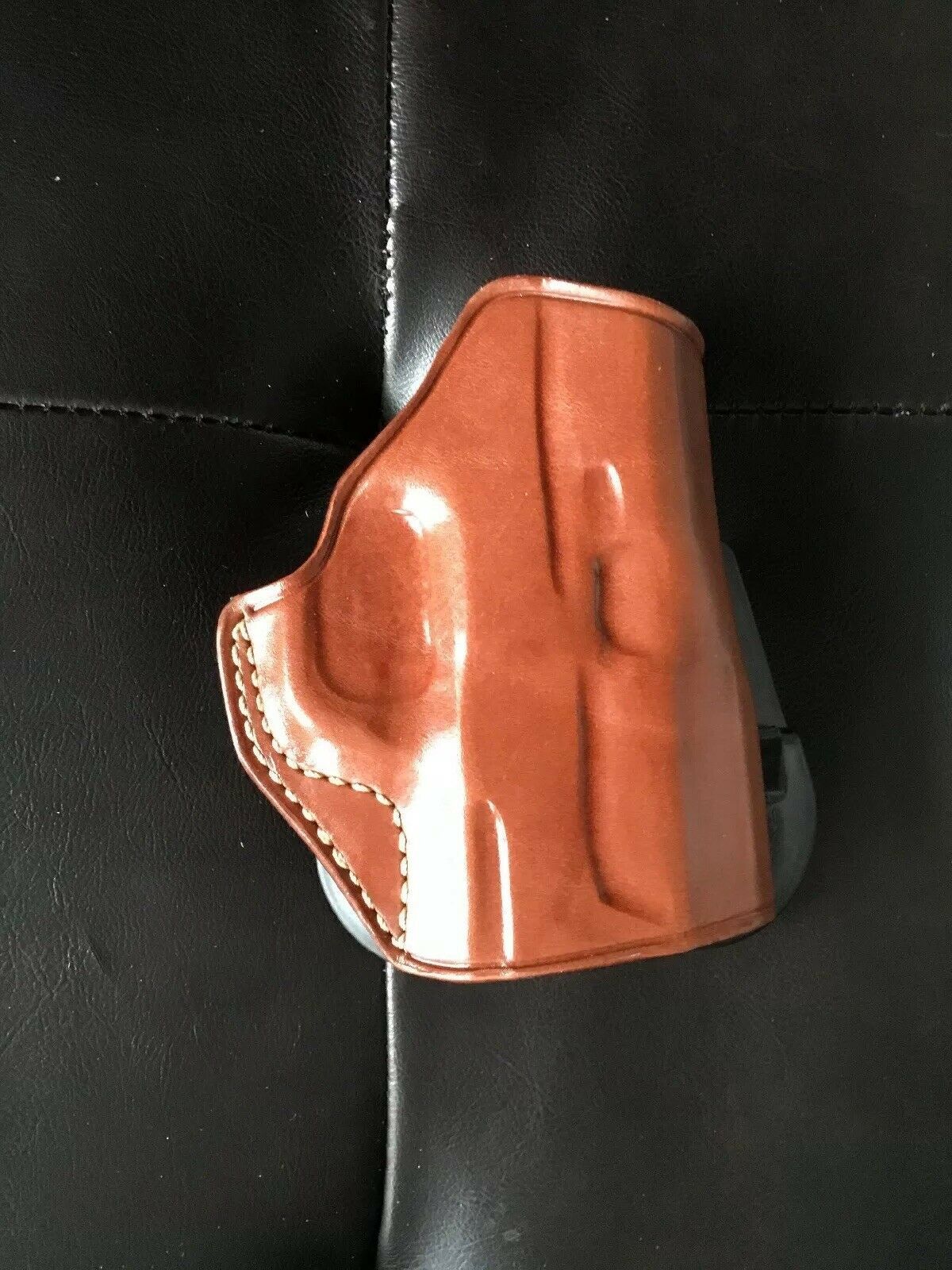 Fits Smith & Wesson SD9/SD40 SUB Compact 3’’BBL Leather Paddle Holster #6139# RH - £40.35 GBP