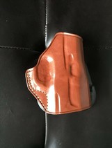 Fits Smith &amp; Wesson SD9/SD40 SUB Compact 3’’BBL Leather Paddle Holster #6139# RH - £40.59 GBP