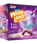 DIY 3D Moon Night Light, Paint Your Own Moon Lamp Kit Galaxy Lamp Arts a... - $490.37 MXN
