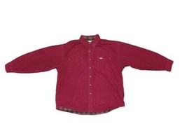 Carhartt Flannel Lined Canvas Shirt Jacket S96DKR Mens Sz 2XL Brown Plaid Lining - £41.11 GBP