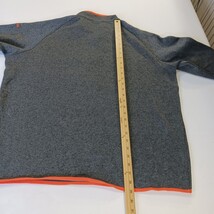 Columbia XM8695 Men's Gray/Orange 1/4 Zip Pullover Sweatshirt Size XL  image 8