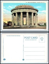 NEW JERSEY Postcard - Atlantic City, World War Memorial P13 - £3.11 GBP