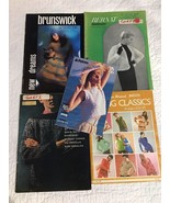Knit Knitting Booklets Books Patterns for Clothing Shirt Sweater Dress L... - £7.03 GBP