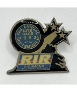 1992 Nite Race Richmond Raceway Virginia Race NASCAR Racing Enamel Lapel... - £6.33 GBP