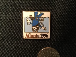 Atlanta 1996 Centennial Olympic Games Izzy mascot morph brick pin SCUBA - $9.22