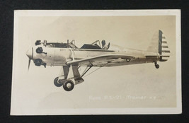 POST CARD FOR THE U.S. Ryan P.T. - 21 Trainer Air Craft With A Note From... - $18.50