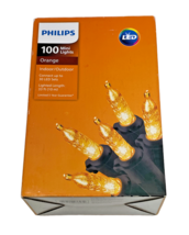 Philips LED 100 Mini Lights Indoor/Outdoor Orange - $14.85