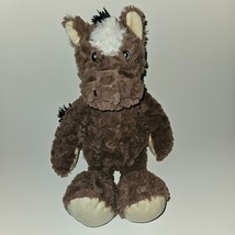 Wishpets 2016 Brown Horse Plush 15&quot; Toy 2016 Softex Colton James 93097 RARE - £38.91 GBP