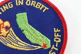 Vintage Scouting in Orbit Scout Fair Blast Off Boy Scouts America BSA Camp Patch - £9.24 GBP