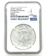 2020(P) Eagle S$1 Emergency Production Early Releases NGC MS 69 - $175.87