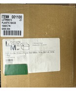 1000 3x6&quot; Clear Poly Bags Lay-Flat Open Top  4-Mil Case LDPE Plastic Pac... - $40.74 CAD