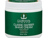 Clubman Pinaud Classic Barber Shave Cream, 16 oz-2 Pack - £23.26 GBP