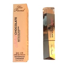 Cocoa Cream Too Faced Melted Chocolate Matte Waterproof Eye Shadow  - £11.85 GBP