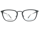 Cole Haan Eyeglasses Frames CH4042 001 BLACK Gray Square Full Rim 51-21-140 - £47.45 GBP