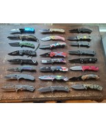 Lot Of 24 Tactical Knives New &amp; Used - $194.63 CAD