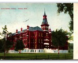 Stato Normal Scuola Costruzione Winona Minnesota Mn 1911 DB Cartolina P26 - $4.04