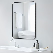 20X30 Rectangle Mirror Full Length Wall Mounted Hanging Or Against Wall Metal - $64.99