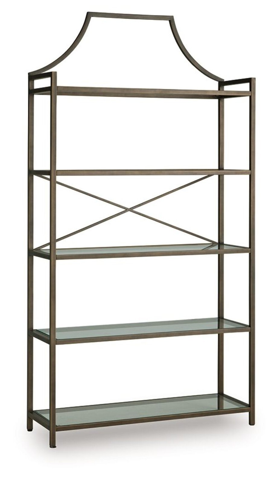Bernonly - Antique Bronze Finish - Bookcase - $189.35