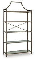 Bernonly - Antique Bronze Finish - Bookcase - $189.35