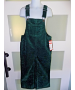 Cat &amp; Jack Jade Charm Corduroy Overalls Size XS (4/5) NEW - $330.87 MXN