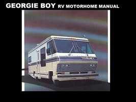 GEORGIE BOY 1980-1990 MOTORHOME MANUALs 410 pg for 1988 1989 RV Service ... - $23.50